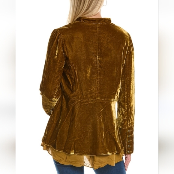 Free People Faye Jacket Warm Tobacco SZ Medium NWT - Picture 2 of 12